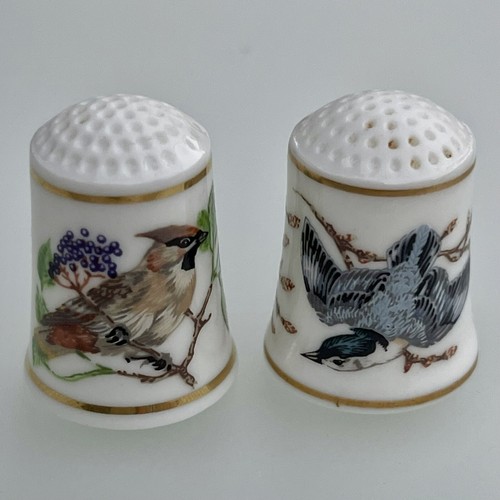 Robin hill porcelain two - robin,