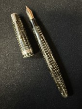 Vintage Parker Vacumatic Grey