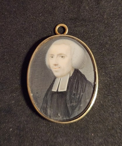 Antique georgian miniature - georgian,