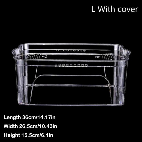 Transparent goldfish tank - transparent,