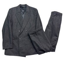 vtg Charcoal Heavy Flannel