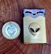 Retro Ladies BOSS Mini Gas Lighter ALIEN .Working