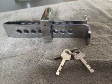 Universal Auto Car Brake Clutch Pedal Lock Anti-Theft Security Device Stainless