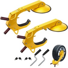 2 Pack Heavy Duty Wheel Clamp