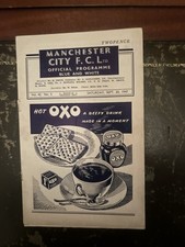Man City v Manchester United Programme 47/8