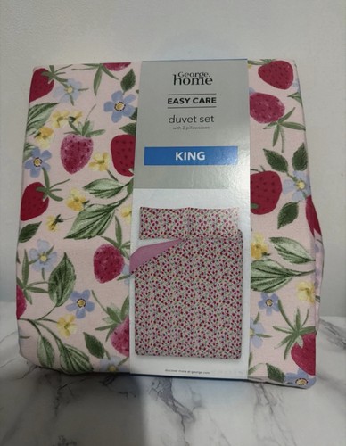 George asda king duvet - george,