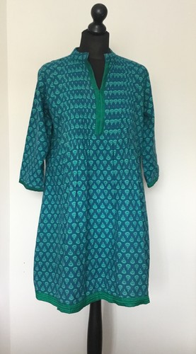 Teal 100 indian cotton - 100%,