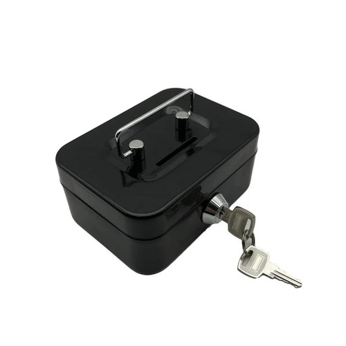 Money box tin steel metal - steel, cash