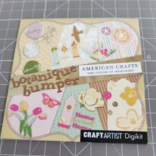 Botanique Bumper - Serif Craft Artist Daisytrail digikit papercrafting CD Rom
