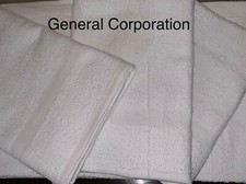 60 new white cotton salon hand