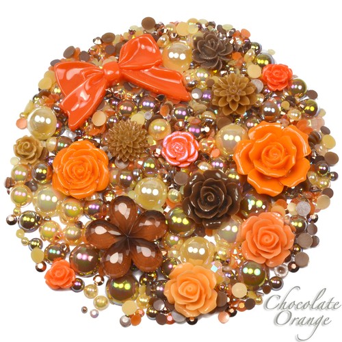 Mix set flatback cabochons - mix,