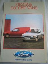 Ford Fiesta & Escort Vans