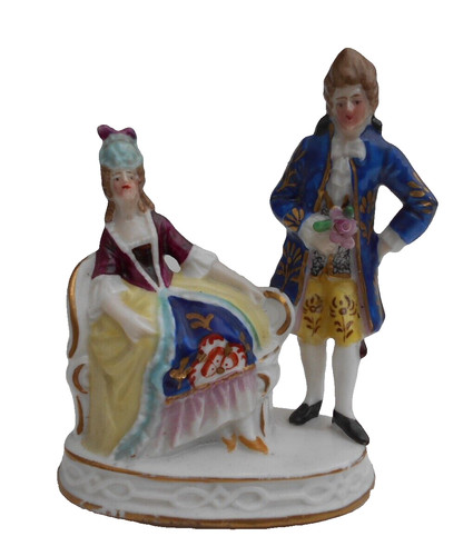 Paris porcelain figurine lady - paris,