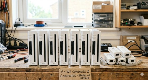 Nintendo wii with disc drive - 7,