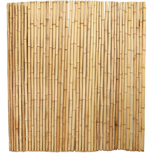 Natural bamboo fence roll x - bamboo,