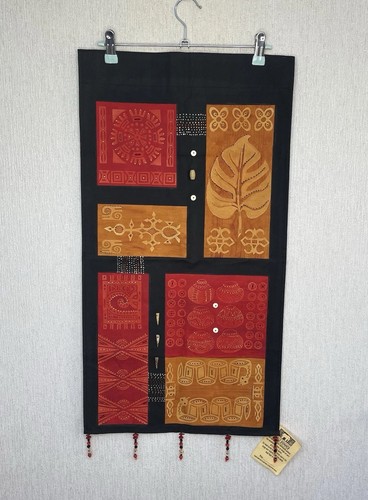 African folk art table - folk,