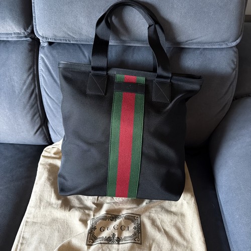 Authentic gucci canvas - canvas, tote
