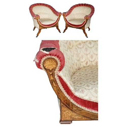 Pair regency 1820 rosewood - regency,