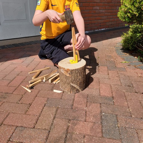 Heavy duty kindling splitter - duty,