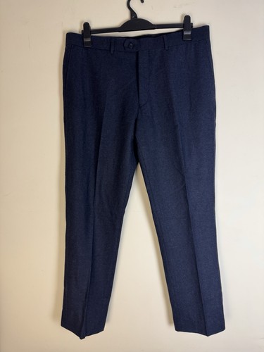 Dobell navy donegal tweed - navy,