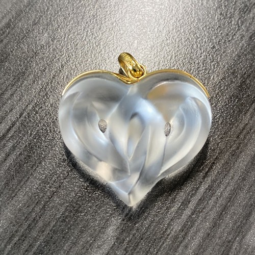 Lalique entwined heart coeur - entwined,