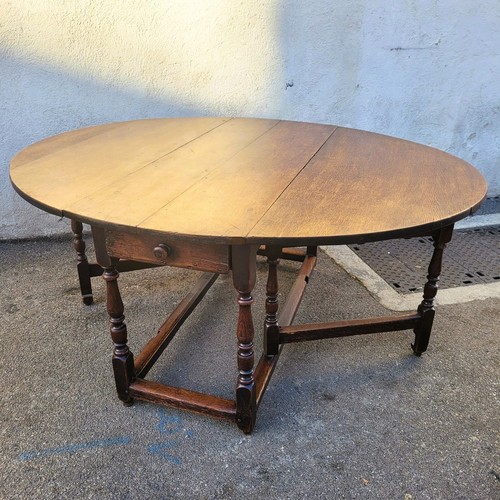 Gateleg table 160cm diameter - gateleg,