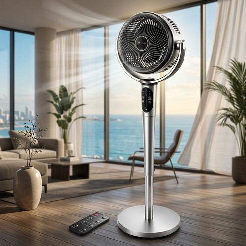 Pedestal circulator fan - fan, with