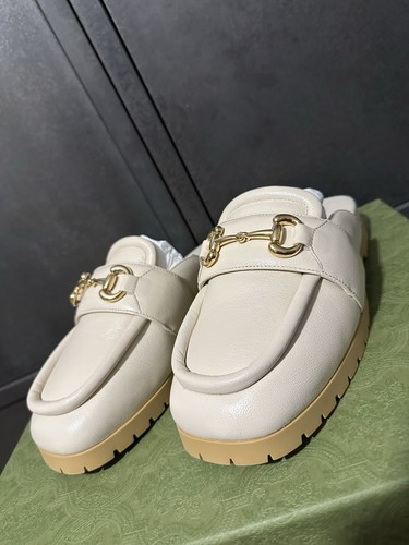 Gucci women horsebit white - gucci,