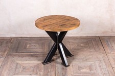 BESPOKE PINE CAFE TABLE DINING TABLE STAR BASE PEDESTAL TABLE RESTAURANT TABLE