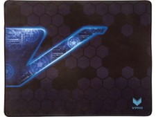 Big Rapoo vPro V1000 Gaming Mouse Mat - Black Anti-Slip Heat Treated 444 x 355mm