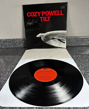 VINYL LP COZY POWELL TILT UK 1ST PRESS  POLD 5047 STEREO 1981 EX/EX