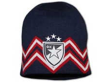 Red Star Belgrade Winter Beanie Navy Custom RSB Fan Hat OSFA