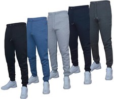 Mens Slim Fit Jogging Bottoms