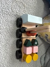 Wooden Crane And Trailer Shape