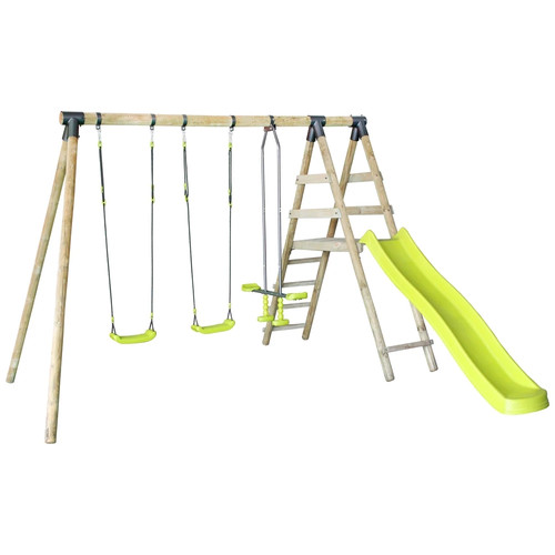 Wooden play centre swing - centre,