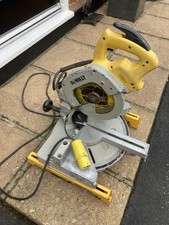 DeWalt DW707‑LX 216 mm 110 V Compound Sliding Mitre Saw – Used, Works Well