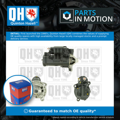 Starter motor fits - fits, citroen