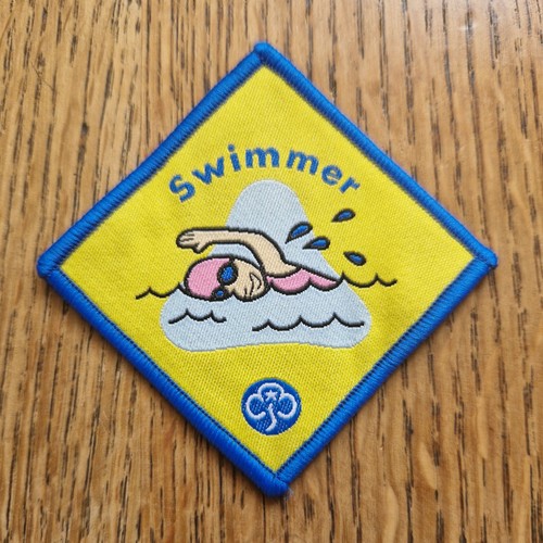 Girlguiding old swimmer - girlguiding,
