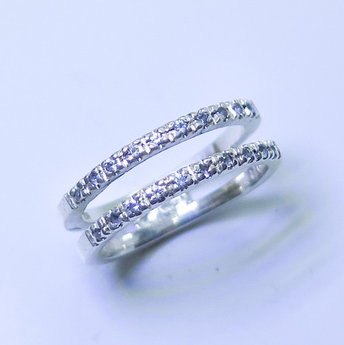 Natural diamonds 925 silver - diamonds,