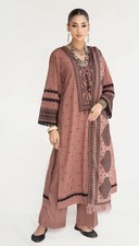 *GUL AHMED*WINTER JACQUARD 3 PIECE UNSTITCHED SUIT