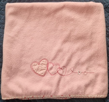 Bruin pink Fleece Pram Cot