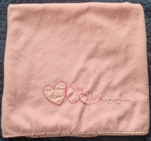 Bruin pink fleece pram - fleece,