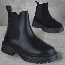 LADIES WOMENS CHUNKY LOW BLOCK