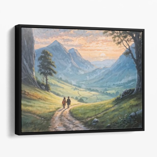 Frodo and sam - leaving, the