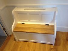 4 ft Radiator Cover Monks Bench/Settle/Pew With Storage (MADE TO ANY SIZE)