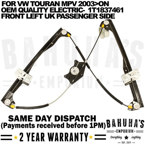 For touran mpv 2003 on - for, 2003-on