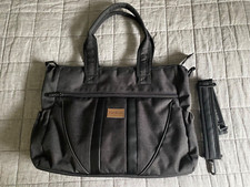 Emmaljunga changing bag nappy baby pushchair dark grey