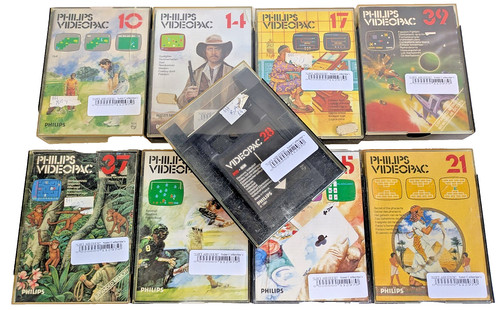 Philips videopac assorted - videopac,