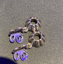 Authentic Pandora Butterfly Friends Forever Charm/Bead Silver 925 ALE 790531