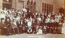 Abbotsview 1911 Convalescent Home Galashiels Photo Postcard 4 x 2.75 "